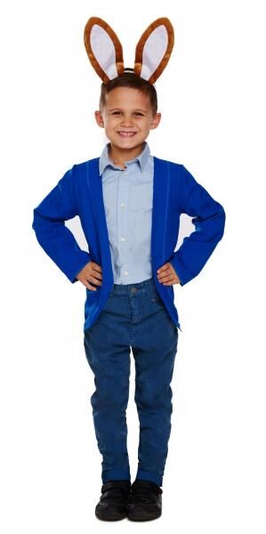 Kinder-Kost&uuml;m Mittelgro&szlig;es Freches Kaninchen, 7-9 Jahre, Karnevalsverkleidung