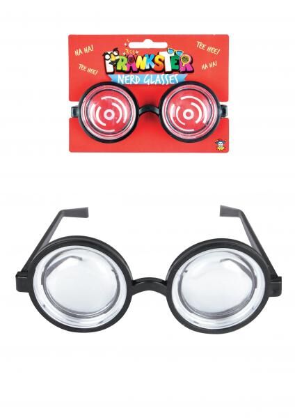 Klare Nerd-Brille F&uuml;r Erwachsene, Modebrille Ohne St&auml;rke, Unisex