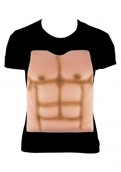 M&auml;nnerbrust-Simulator, realistisch f&uuml;r Kost&uuml;me und Training