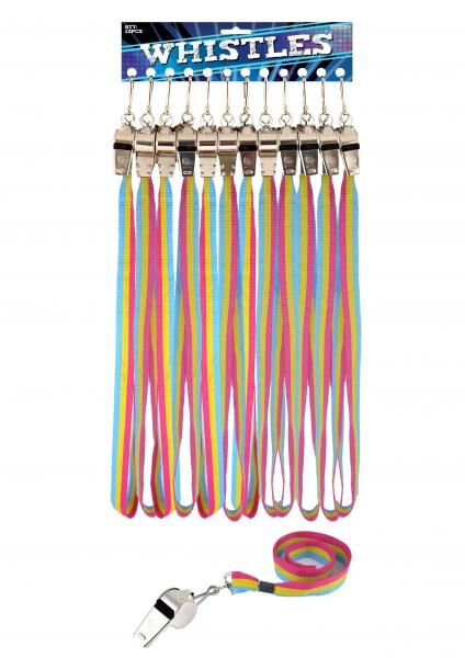Metallene Pfeife, 5,5 cm, Pansexuell, Inkl. Schl&uuml;sselband (80 x 2 cm) &ndash; robust und vielseitig