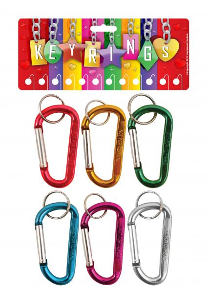 Metallische Kletterhaken, 8 cm, 6 Typen - Outdoor Kletterausr&uuml;stung
