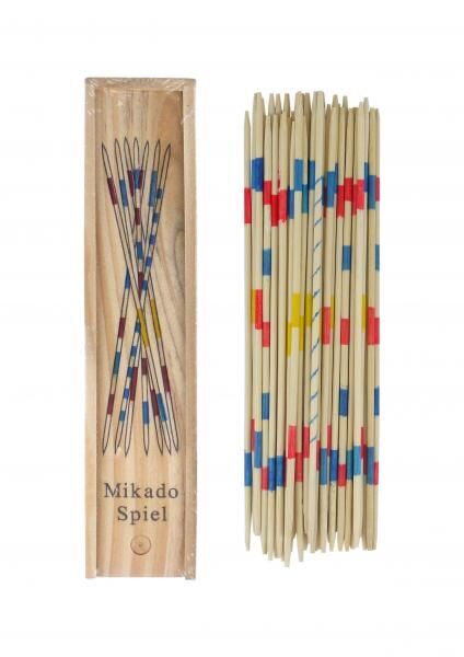 Mikado-Spielset 19,3 cm, 41 Teile, klassisches historisches Spiel f&uuml;r Familien