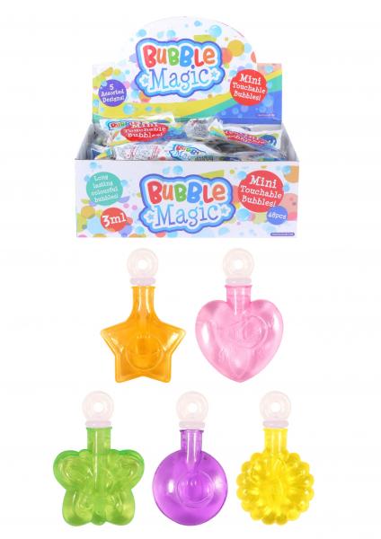 Mini-Seifenblasen Zum Anfassen, 3ml, 5 cm, 5 Verschiedene Farben - Spa&szlig;spielzeug f&uuml;r Drau&szlig;en