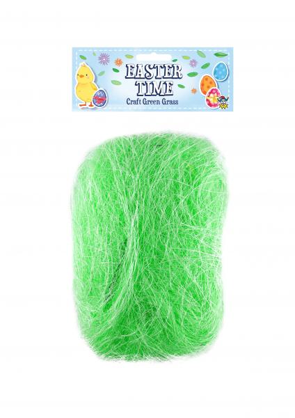 Oster-Kunstrasen gr&uuml;n, 25 g &ndash; ideal zum Bef&uuml;llen und Dekorieren von K&ouml;rben