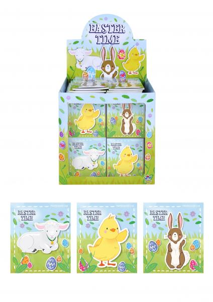 Oster-Notizbuch 7 cm x 6 cm &ndash; 10 Seiten, Tagebuch im Taschenformat f&uuml;r Kinder