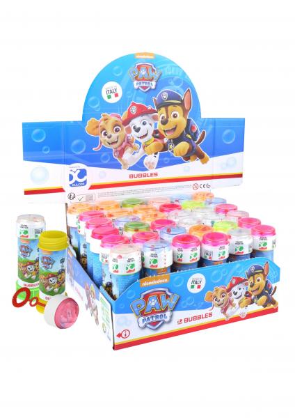 Paw Patrol Blaue Seifenblase 60 ml mit Labyrinth-Puzzle, Partyspielzeug f&uuml;r Kinder
