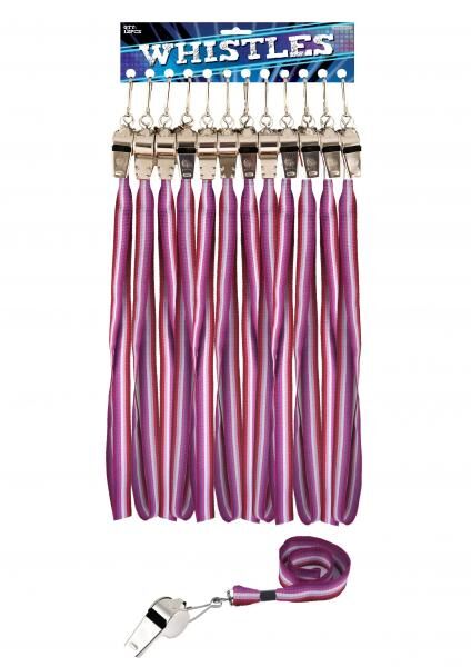 Rainbow-Lesben-Pfeife 5,5 cm Aus Metall mit 80x2 cm Lanyard, Mehrfarbig