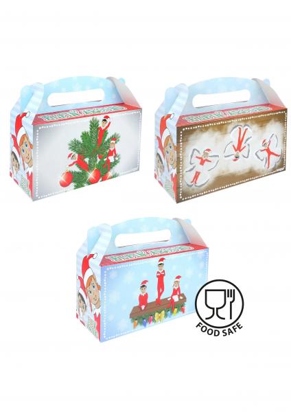 Runde Elfin-Lunchbox, 22,5 L x 9,5 B x 12 H cm, praktisch f&uuml;r Schule und B&uuml;ro