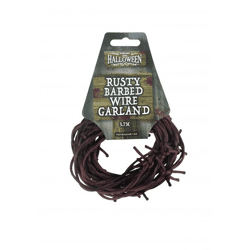 Rustige Stacheldraht-Girlande 3,7 m &n