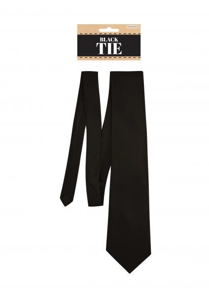 Schwarze Krawatte - Elegantes Accessoire f&uuml;r Herren