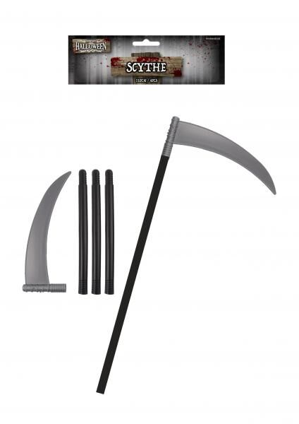 Sensenkost&uuml;mzubeh&ouml;r 102cm, 4-teiliges Set, Halloween