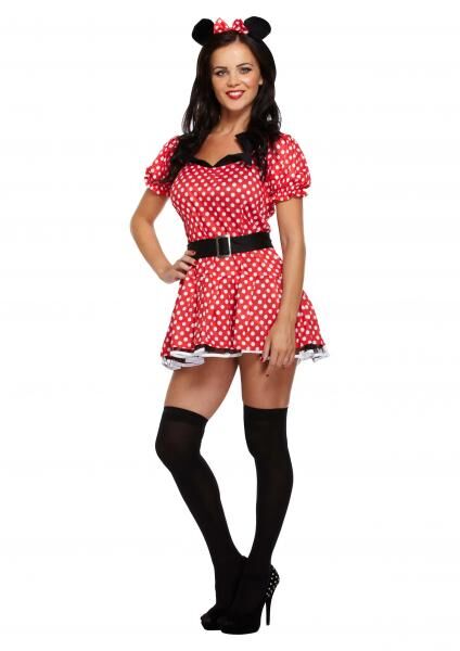 Sexy Maus Kost&uuml;m F&uuml;r Erwachsene, Verf&uuml;hrerische M&auml;use Verkleidung, Damen Outfit