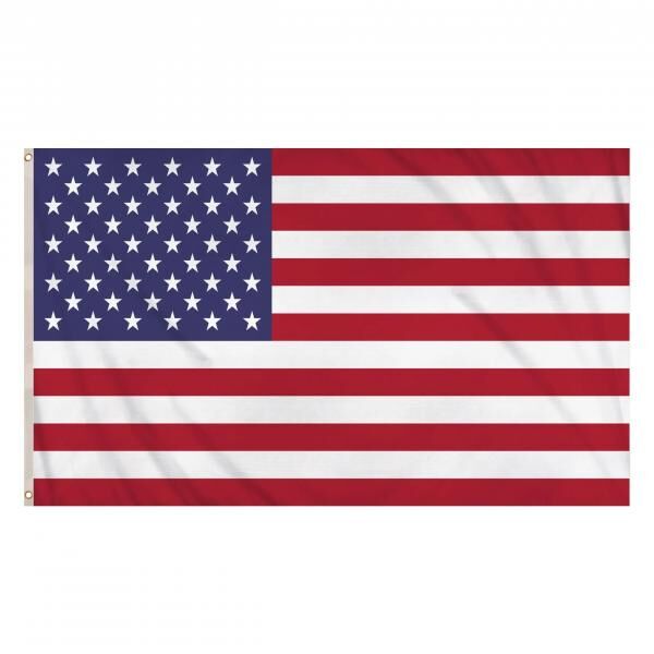 USA-Flagge, gro&szlig; 5 Fu&szlig; x 3 Fu&szlig;, robust und wetterfest