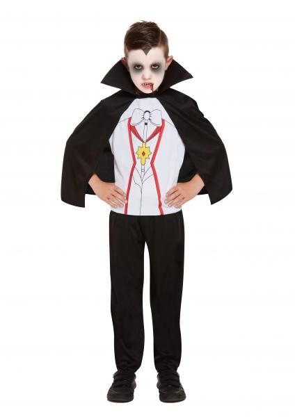 Vampirkost&uuml;m f&uuml;r Kinder, klein (4&ndash;6 Jahre) &ndash; ideal f&uuml;r Halloween