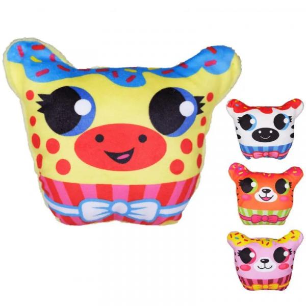 Verschiedene Pl&uuml;schtiere im Cupcake-Design, jeweils 13 cm gro&szlig;