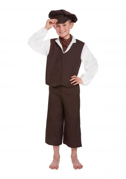 Viktorianisches Jungenkost&uuml;m Medium, Historisches Kinderkost&uuml;m, Alter 7-9 Jahre
