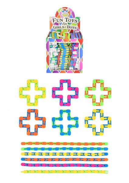 Wacky Tracks Puzzle, 26,5 cm, 6 verschiedene Farben