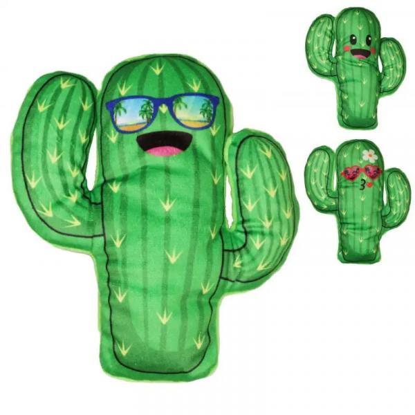 Weicher Pl&uuml;sch-Kaktus "Spiky", 18 cm gro&szlig;