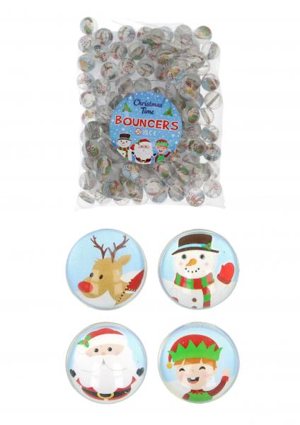 Weihnachtskugel Jet 3,3 cm - 4er-Set, farbig sortiert