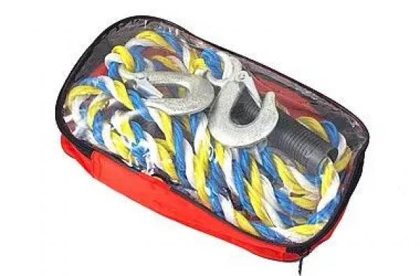 ABSCHLEPPSEIL : Robustes Abschleppseil - Hochwertige Bergehilfe f&uuml;r Fahrzeugbergung und Notf&auml;lle