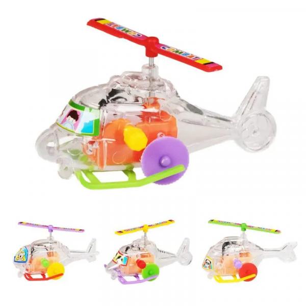 Aufziehbarer Hubschrauber, 7 cm