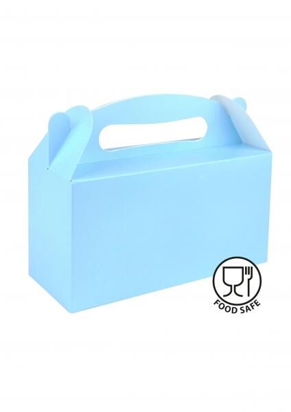 Babyblaue Brotdose, 22,5L x 9,5B x 12H cm, robust & praktisch f&uuml;r Kinder