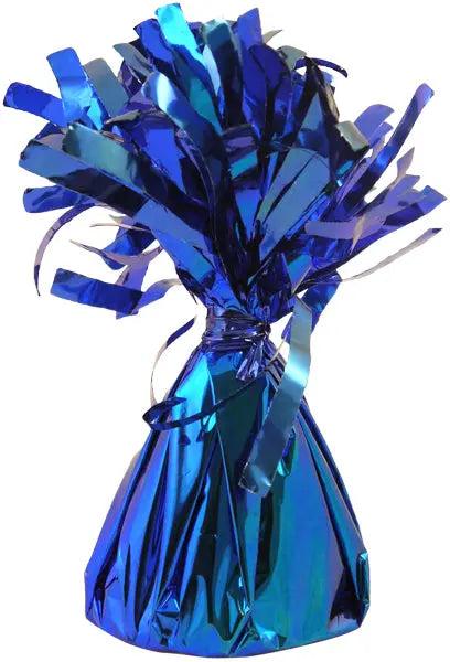 Blaues Folienballongewicht, 85G, Tischst&auml;nder f&uuml;r Ballons