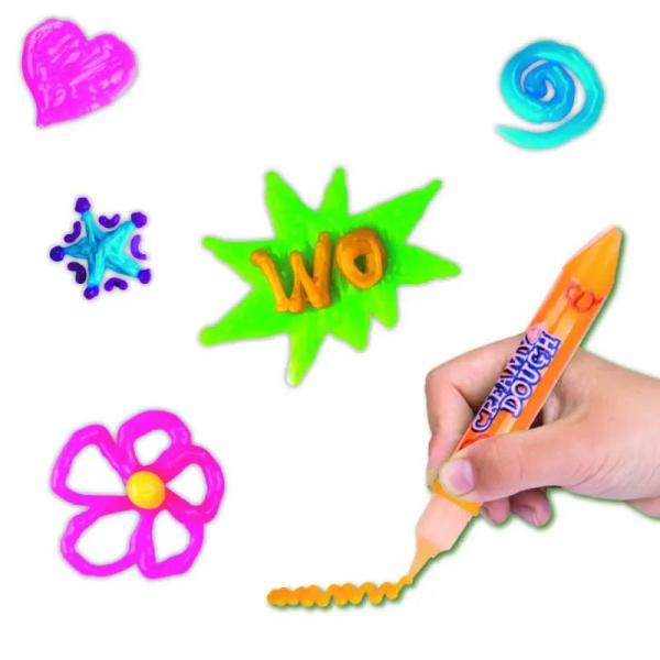 Deko 3D Gelstifte, 4er-Set, Neon