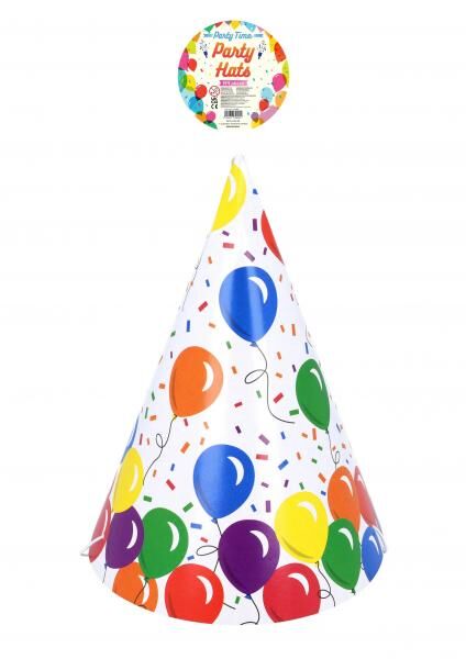 DIY-Montagekegelh&uuml;tte mit Ballons, 16,5 cm &ndash; Partyh&uuml;tte-Bastelset