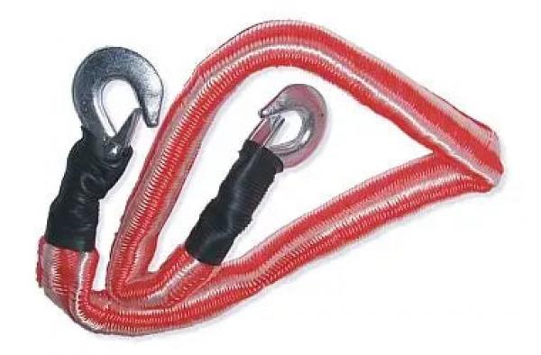 ELASTISCHER ABSCHLEPSEIL : Robustes Elastisches Abschleppseil - Stretchbare Bergegurt f&uuml;r Fahrzeugbergung