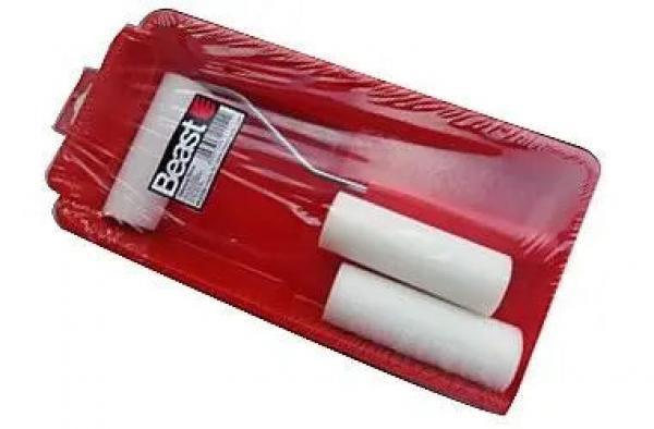 FARBE ROLLERSATZ ;Hochwertiges Farbroller-Set: Professionelles Malerrollenset f&uuml;r Heimwerker und Renovierungsprojekte