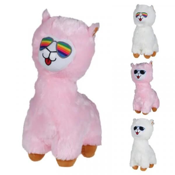 Kuscheliges Pl&uuml;sch-Lama "Cool", 30 cm