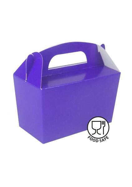 Lunchbox Lila, 12L x 7B x 6H cm, kompakte & robuste Lunchbox