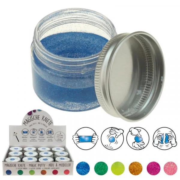 Magische Glitzerknete, 30 g