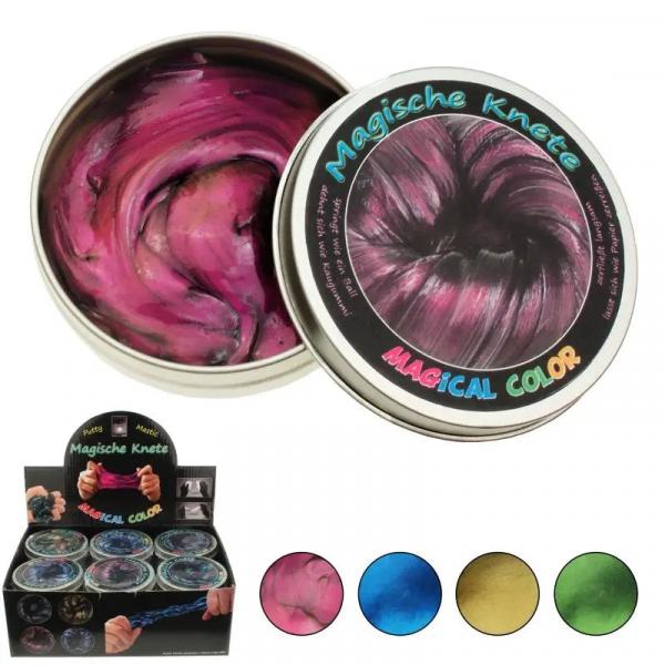 Magische Knete &bdquo;Magic-Colours&ldquo;, 8 cm Durchmesser