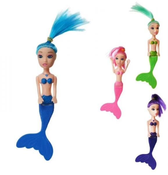Meerjungfrau-Puppe, 14 cm lang