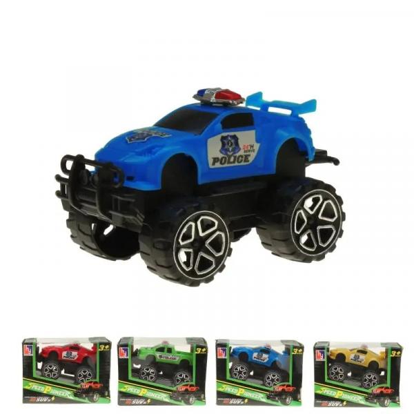 Miniatur Gel&auml;ndewagen "Police" - 10 cm