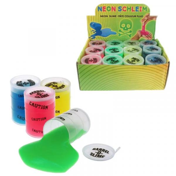 Neon-Schleim im Fass, 125 g