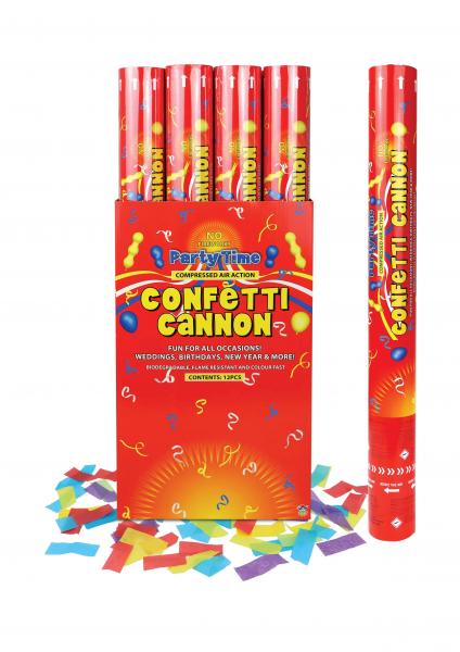 Party-Konfetti-Kanone, Papierkonfetti 50cm f&uuml;r Feiern & Events