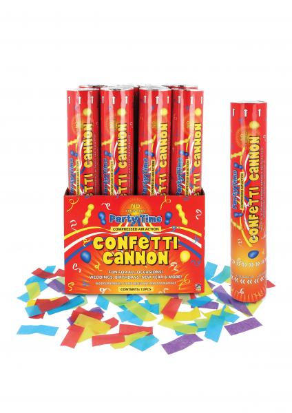 Party-Time Papier-Konfetti-Kanone 30cm - Event & Feier Knallbonbon