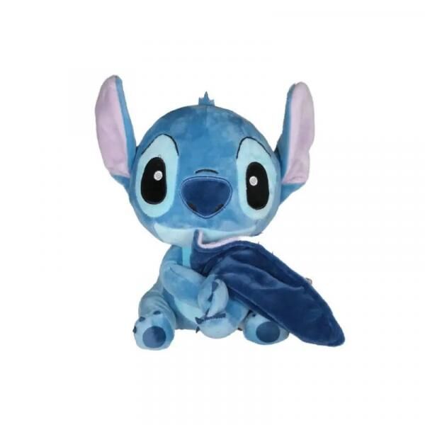 Pl&uuml;schfigur von Disney's Stitch mit Kuscheltuch, 25 cm