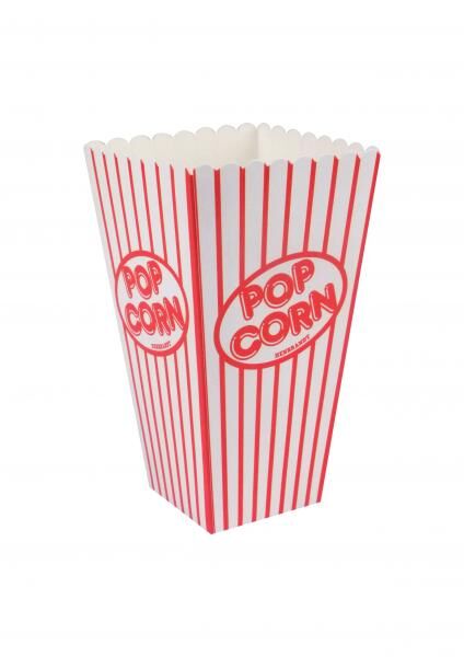Popcorn-Box-Set, 15er-Pack, 10 cm, Mehrweg, f&uuml;r Kinoabende & Partys