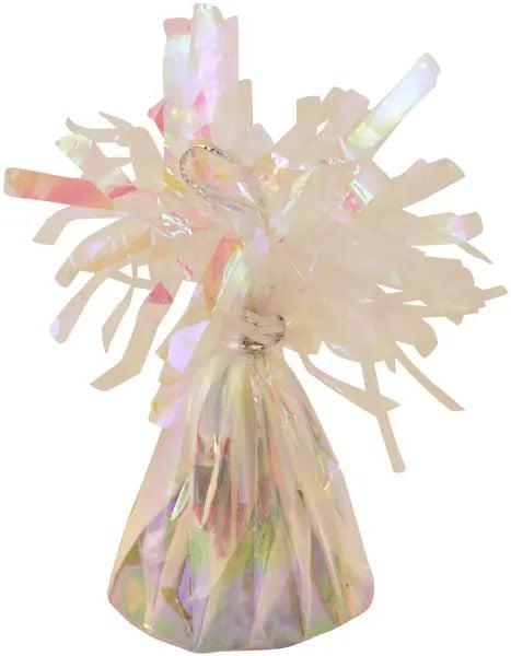 Schillerndes Folienballongewicht, 85 g Stabilisator f&uuml;r Partyballons