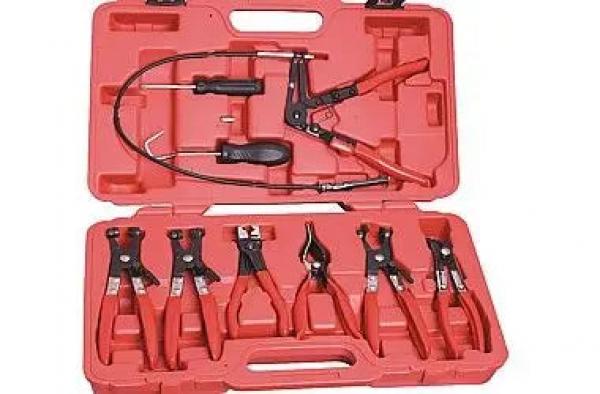 SCHLAUCHKLEMMENZANGE SET : Profi Schlauchklemmenzangen-Set - Hochwertiges Werkzeugsortiment f&uuml;r pr&auml;zise Klemmarbeiten