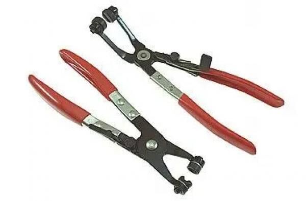 SCHLAUCHKLEMMENZANGE SET Hochwertiges Schlauchklemmenzangen-Set - Profi Werkzeugset f&uuml;r pr&auml;zise Klemmarbeiten