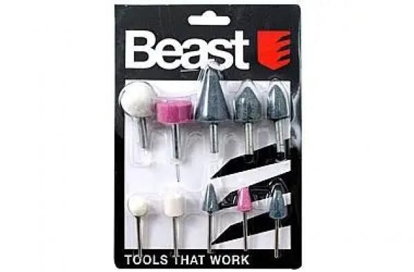 SCHLEIF-KORPERSATZ : Hochwertiger Schleifk&ouml;rper-Satz f&uuml;r vielseitige Schleifarbeiten - Profi-Set f&uuml;r Handwerker und Heimwerker