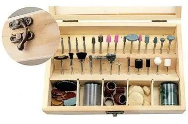 SCHLEIFSET MINI : Kompaktes Mini-Schleifset f&uuml;r pr&auml;zise Schleifarbeiten - Vielseitiges Kit f&uuml;r Handwerker und Hobbyisten