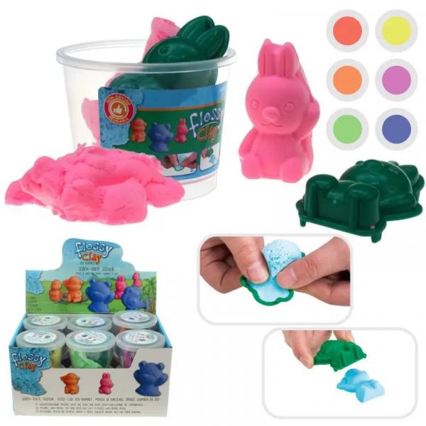 Seidenknete mit Zootier-Formen, 125 ml