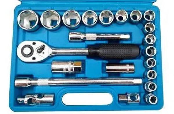 STECKSCHLUSSELSATZ : Hochwertiger Steckschl&uuml;sselsatz - Profi Werkzeugset f&uuml;r pr&auml;zise Montagearbeiten und Reparaturen