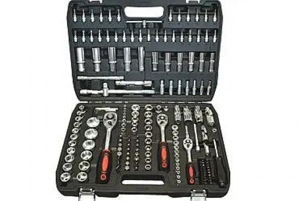 STECKSCHLUSSELSATZ : Premium Steckschl&uuml;sselsatz - Umfangreiches Werkzeugset f&uuml;r pr&auml;zise Montagearbeiten und Reparaturen